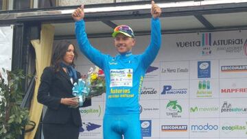 Colombiano Weimar Roldán gana etapa 1 de la Vuelta a Asturias