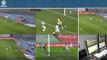 El audio del VAR que expone a Bascuñán y enfurece a Perú