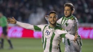 Florin Andone, autor del 1-0 a los nueve segundos.