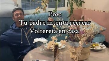 Su padre se corona al intentar ‘recrear’ un restaurante de Voltereta en casa