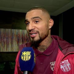 La sentida frase de Boateng tras llegar al Barcelona
