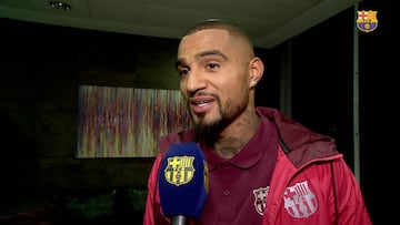 Las primeras palabras de Boateng con el Barça