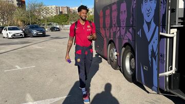 06/05/2022 Baloncesto.- Cory Higgins regresa a una convocatoria tres meses después de su lesión.
El jugador del Barça Cory Higgins ha recibido el alta médica y forma parte de la convocatoria del equipo para visitar este sábado al Río Breogán en partido de la Liga Endesa, en el que el escolta estadounidense podría regresa a una pista tres meses después de su lesión.
DEPORTES
FCB