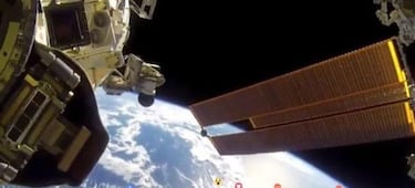 Las imágenes del espacio que engañaron a todos en Facebook Live