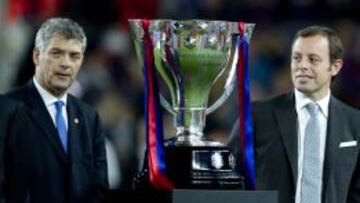 Rosell espera recibir su segunda Liga como presidente.