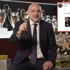 Twitter no lo ha dejado pasar y con razón: el vídeo navideño de Laso que él mismo 'trolleó'...
