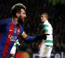 Messi on fire: Guía el triunfo del Barcelona frente a Celtic
