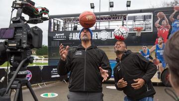 Drogba disfruta con la NBA gracias a Marriott Rewards