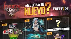Free Fire: agenda semanal del 23 al 29 de junio con Dragón Zafiro y recarga mítica