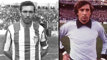 Enrique Castro “Quini” y Jesús Antonio Castro jugaron juntos en el Sporting de Gijón y debutaron el mismo día en la temporada 1970/1971. Jesús disputó 15 temporadas consecutivas en las filas del Sporting, mientras que Quini estuvo 15 años, pero no consecutivos, ya que durante 4 años jugó en el FC Barcelona. Es en este momento cuando se enfrentaron por primera vez, en la jornada tres de la temporada 1980/1981. En total jugaron 763 partidos en Primera.