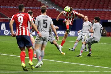 1-1. Marcos Llorente marcó el tanto del empate de los colchoneros.