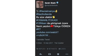 El mensaje pro-Erdogan que ha sacudido Twitter en estas &uacute;ltimas horas