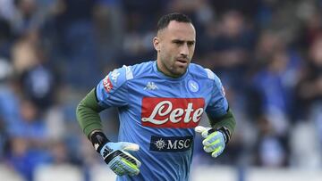 Ospina, fuera de convocatoria de Napoli por fatiga muscular