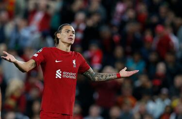 Darwin no aguanta el ritmo de Haaland