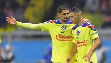 Ya no hay tantos argentinos ni chilenos como los había hace 5 años en el futbol mexicano
<br><br>

Diego Valdes, Alvaro Fidalgo de America durante el partido America vs Guadalajara, correspondiente a la Jornada 08 del Torneo Apertura 2023 de la Liga BBVA MX, en el Estadio Azteca, el 16 de Septiembre de 2023.