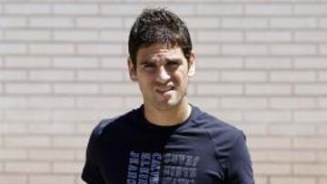 <b>TRASPASO.</b> El jugador del Valencia militará durante las cuatro próximas temporadas en el Getafe.