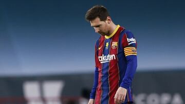 Messi, al rincón de pensar