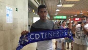 El jugador Anthony Lozano ya está en Tenerife.