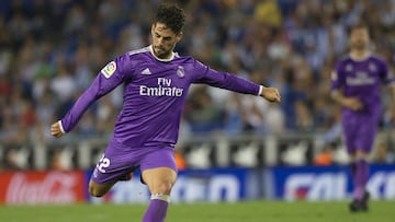 Isco con el Real Madrid.