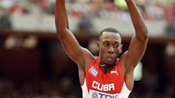 El cubano Pedro Pablo Pichardo, en la calificación de triple.