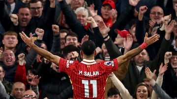 Ferdi Kadioglu fired the visitors ahead at Anfield in the Premier League. Second half strikes from Gapko and Salah put Slot’s men back at the top of the table.