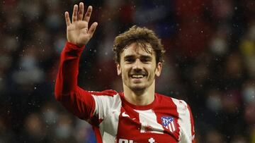 Griezmann, en el Atlético-Cádiz.