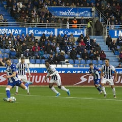 Lucas Pérez: "Cambio no marcar goles por que el equipo sume los tres puntos".