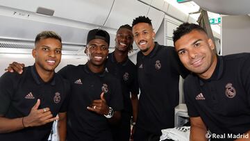 Real Madrid set off for LA: Mayoral misses the trip