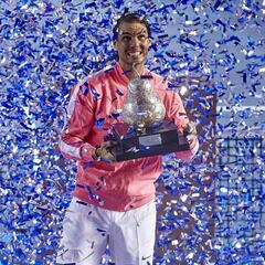 El gráfico que resume los datos de los 85 títulos ATP de Nadal