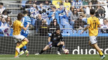 Partido Deportivo de La Coruña - Unionistas Salamanca. Germán Parreño