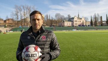 Jerónimo Amione presume de ser goleador en Finlandia