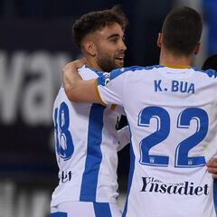El Leganés dispara su efectividad goleadora con la vuelta de Garitano