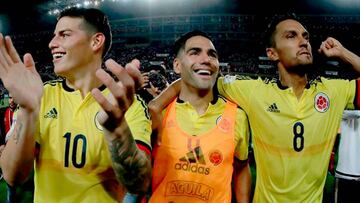 James falca y abel celebrando