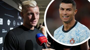 Kroos contesta a Cristiano tras sus 900 goles: no tiene desperdicio