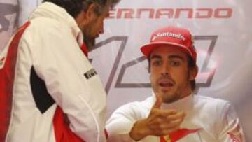 Otro resultado discreto para Alonso y su Ferrari.