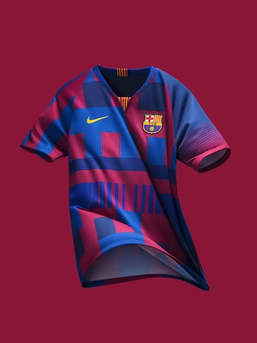 Barça and Nike launch 20th anniversary 'mash-up' shirt