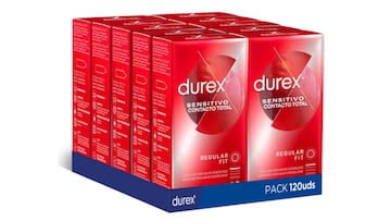 Preservativos Durex de oferta en AliExpress.