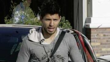 Agüero sigue sin entrenarse con el grupo y es seria duda ante el Getafe