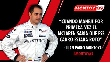 Juan Pablo Montoya habló en su show de As Colombia sobre la pasada carrera de F1 en Barcelona.