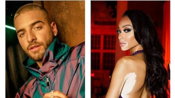 Maluma y Winnie Harlow tontean por Instagram y desatan todos los rumores