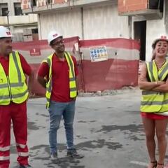 Acaba la fiesta en una obra y la reacción de los trabajadores es una maravilla
