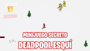 Fortnite: cómo acceder al minijuego secreto Pfreely de Deadpool