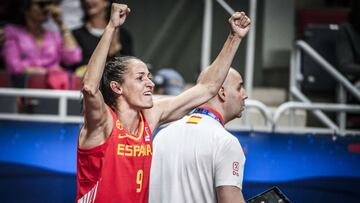 Laia Palau, durante el partido
