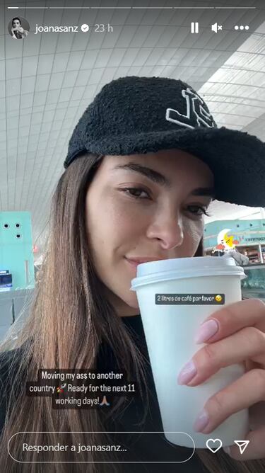 Joana Sanz se va de España