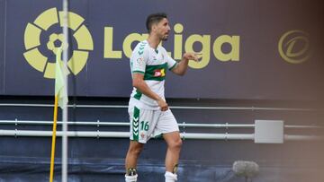 16/05/2021 PARTIDO LIGA SANTANDER JORNADA 37 CADIZ - ELCHE 1-3 GOL DE FIDEL