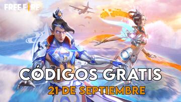 Free Fire | Códigos de hoy miércoles 21 de septiembre de 2022: recompensas gratis