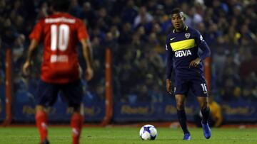 Gago y Barros Schelotto elogian a Wilmar Barrios