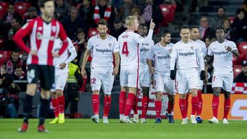 Imagen del Athletic-Sevilla de Copa. 