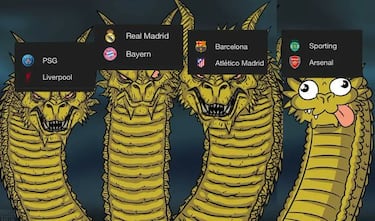 Los memes más divertidos de los cuartos de la Champions