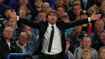 Antonio Conte, entrenador del Chelsea.